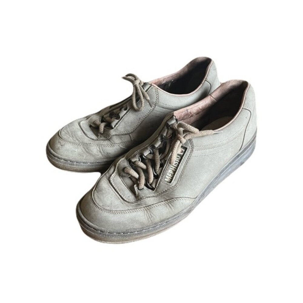 Mephisto Match Mens Size 8 Gray Leather Y2K Shoe